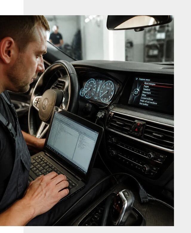 Русификация приборной панели BMW для авто в Пыти-Яхах от компании