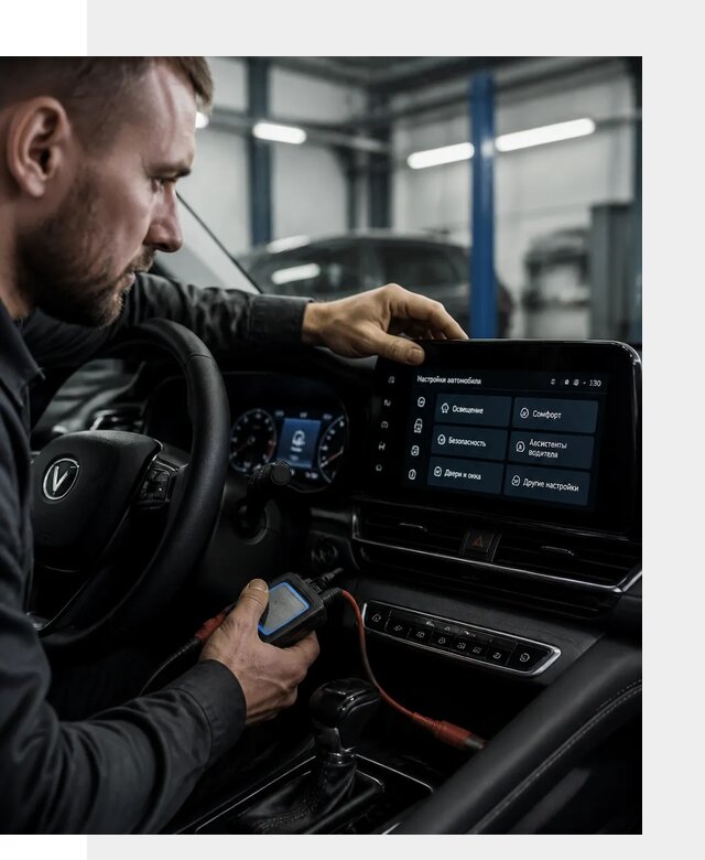 Русификация Changan CS55 и мультимедиа под ключ в Пыти-Яхах