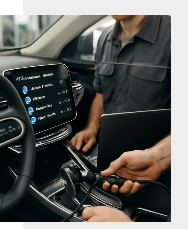 Установка приложений Geely для мультимедиа автомобиля в Пыти-Яхах