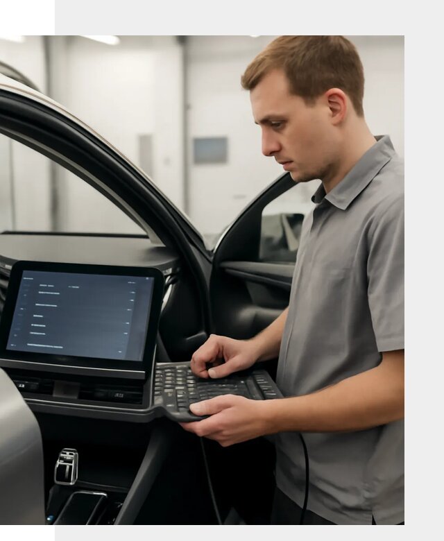 Русификация мультимедиа автомобилей Lynk Co в Пыти-Яхах